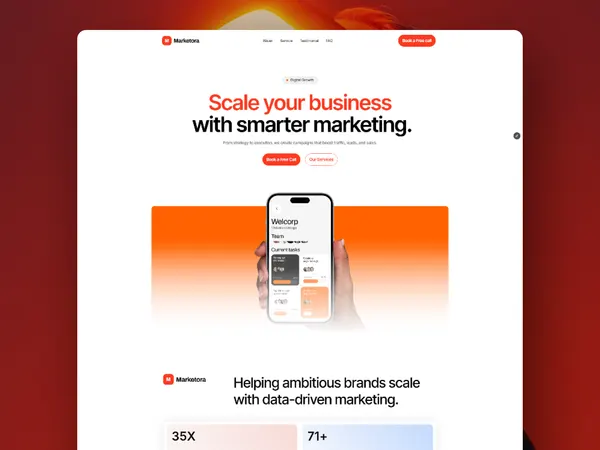 Screenshot 1 of Marketora