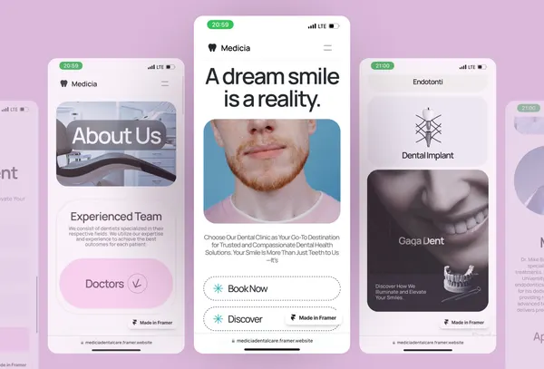 Screenshot 2 of MediciaDentalCare