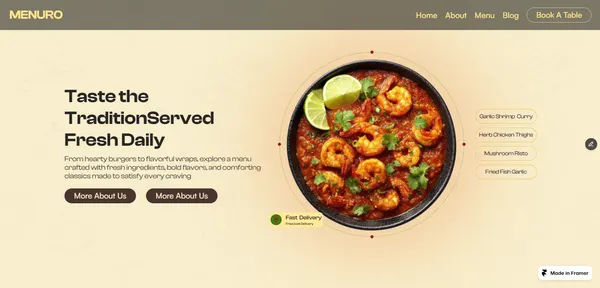 Screenshot 1 of Menuro Cafe