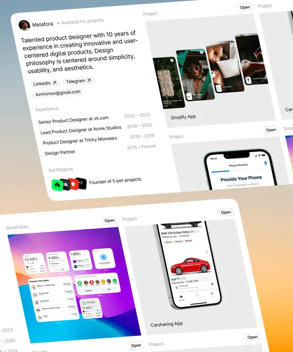 Screenshot 1 of Metafora