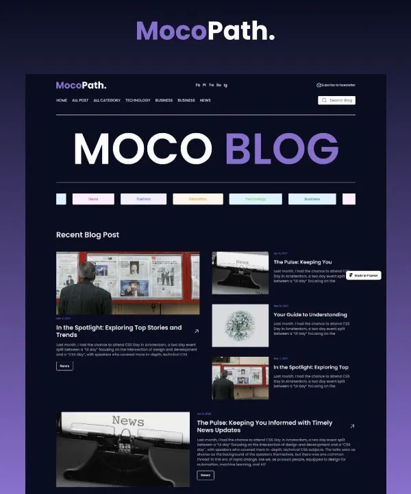 Screenshot 1 of Mocopath