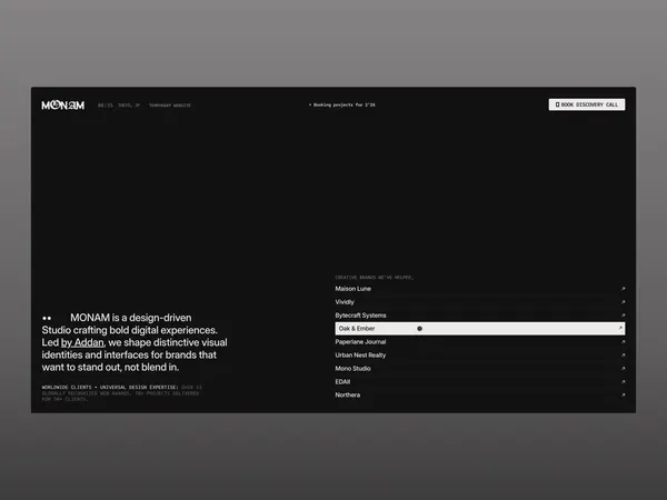 Screenshot 1 of MONAM©