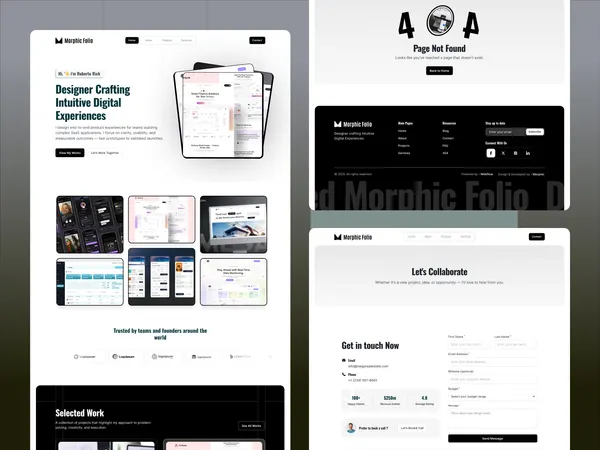 Screenshot 3 of Morphicfolio