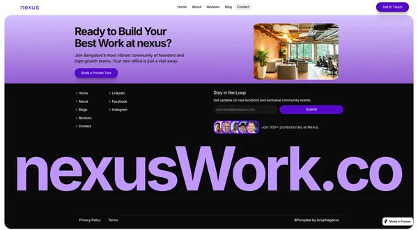 Screenshot 2 of Nexus Coworking