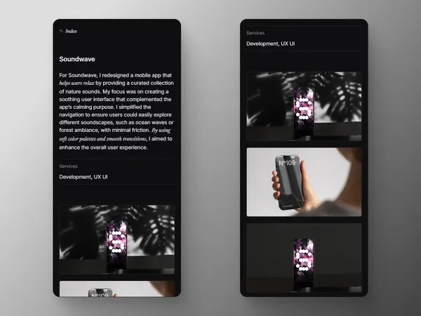 Screenshot 4 of Noir Profile