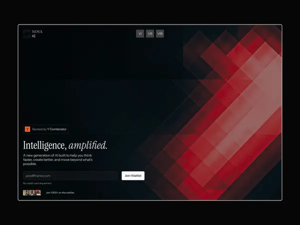Screenshot 3 of NovaAI Waitlist Pack