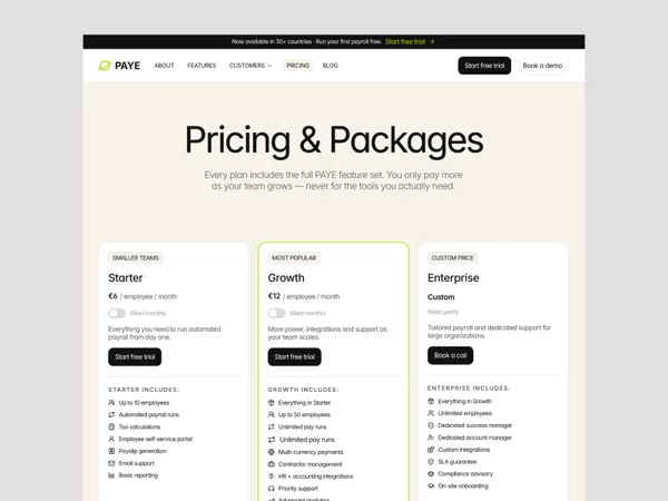 Screenshot 2 of PAYE