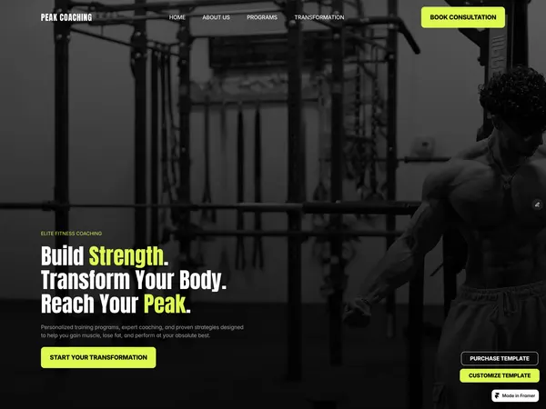 Screenshot 1 of PeakCoaching