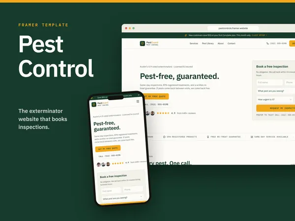 Screenshot 1 of Pest Control