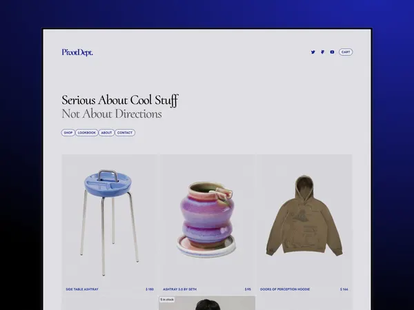 Screenshot 1 of PivotDept.