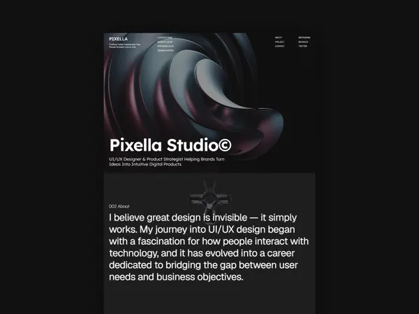 Screenshot 1 of Pixella by Cursoria