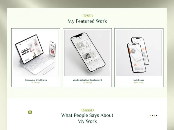 Screenshot 3 of Pofolio
