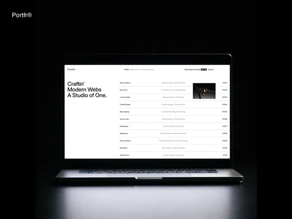 Screenshot 1 of Portfr