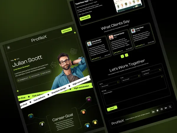 Screenshot 1 of ProfileX