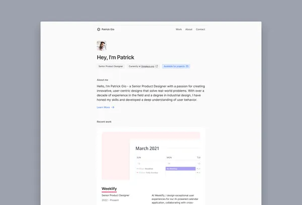 Screenshot 2 of Purefolio