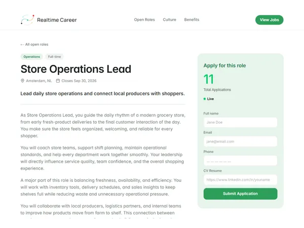 Screenshot 2 of Realtime Career