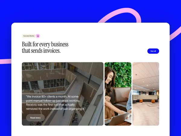 Screenshot 2 of Receivio®