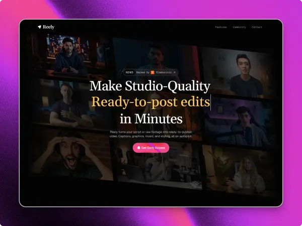 Screenshot 1 of Reely
