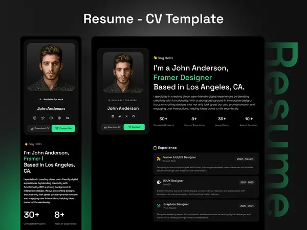 Screenshot 1 of ResuMate
