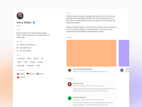 Screenshot 4 of Resumx
