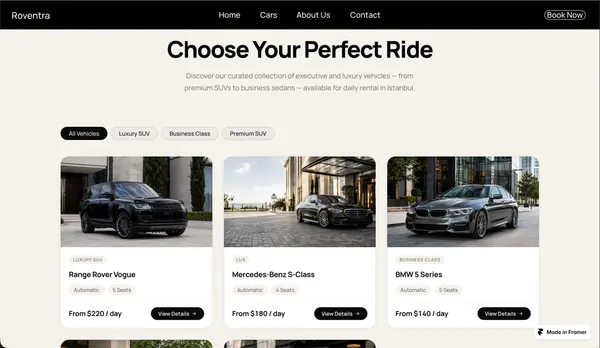 Screenshot 4 of Roventra Car Rental