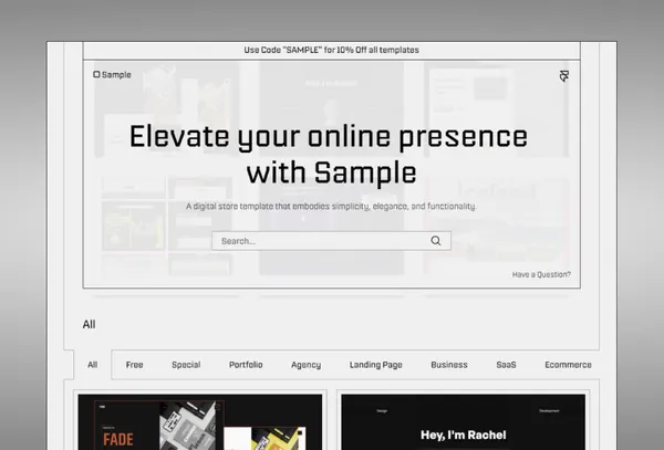 Screenshot 1 of Sample