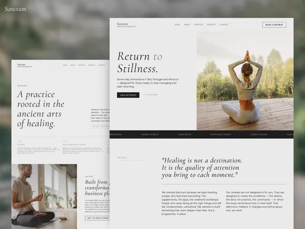 Screenshot 1 of Sanctum Wellness