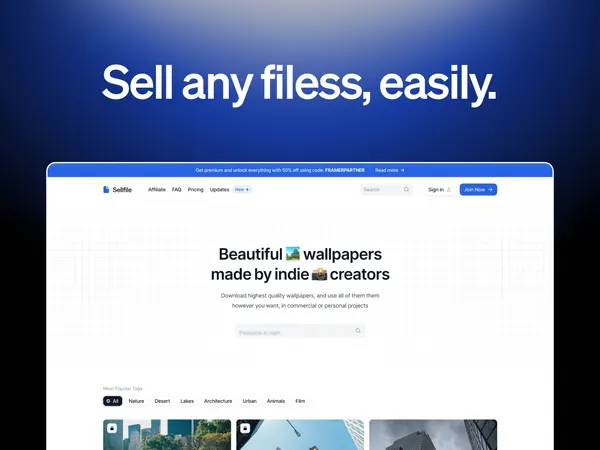Screenshot 1 of Sellfile