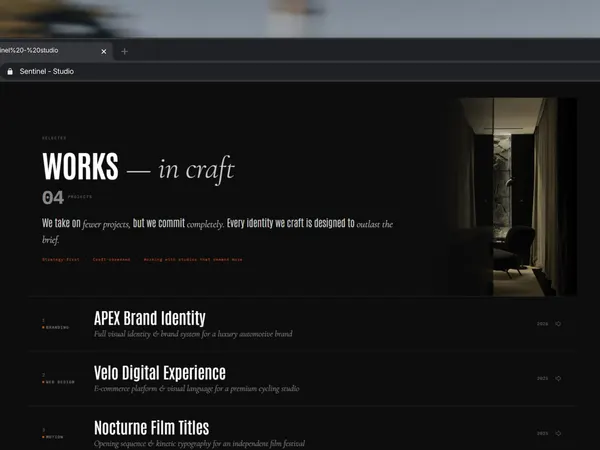 Screenshot 4 of Sentinel Studio
