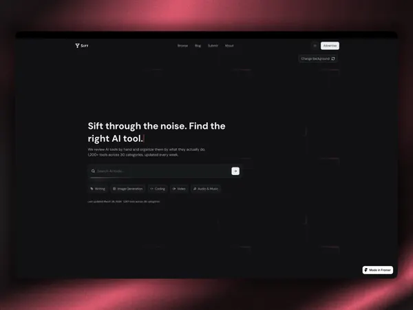 Screenshot 1 of Sift Directory
