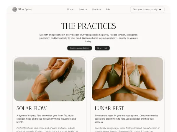 Screenshot 3 of Silent Space Yoga