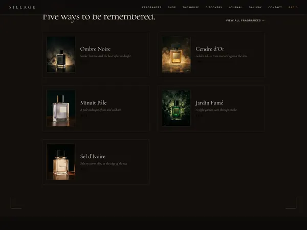 Screenshot 3 of SILLAGE Fragrance