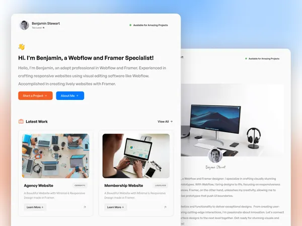 Screenshot 3 of SleekFolio