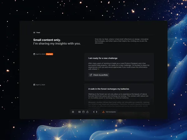 Screenshot 2 of Slidefolio