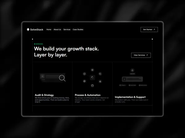 Screenshot 3 of SolveStack Web