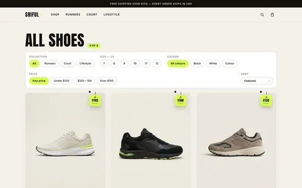Screenshot 1 of SRIFUL Footwear Shop