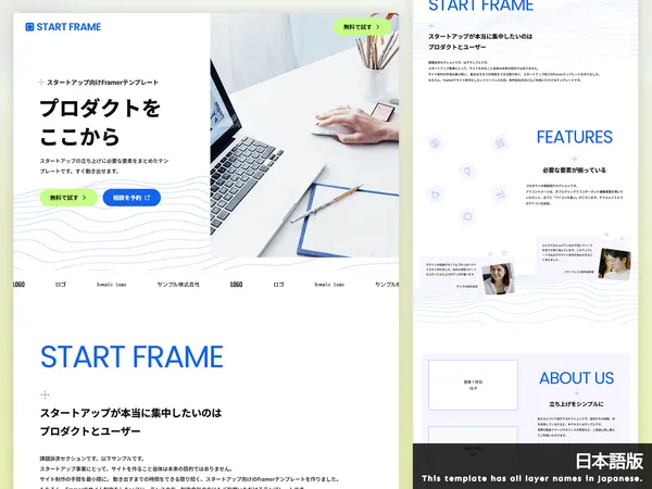 Screenshot 1 of START FRAME [JP]