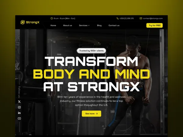 Screenshot 1 of StrongX