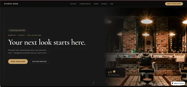 Screenshot 1 of Studio Aura - Salon