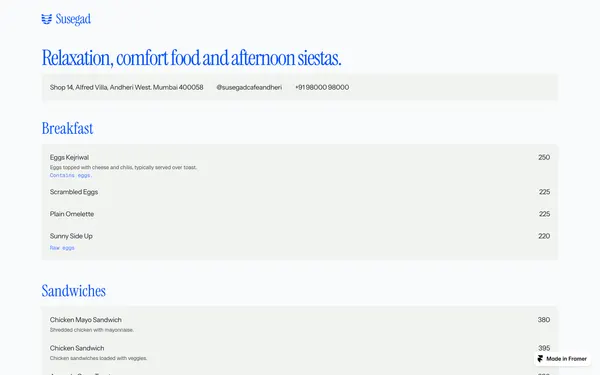 Screenshot 1 of Susegaad