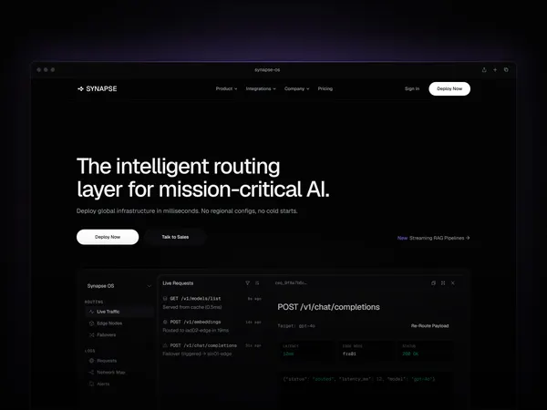 Screenshot 1 of Synapse OS