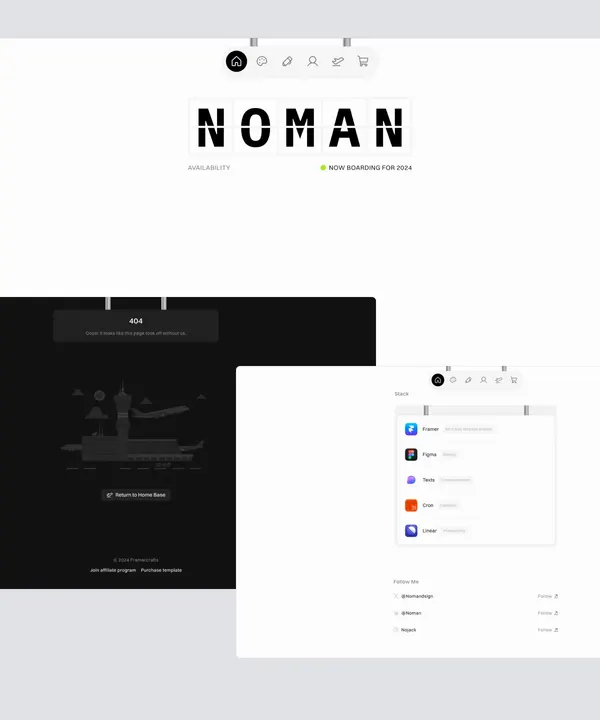 Screenshot 1 of Terminalfolio
