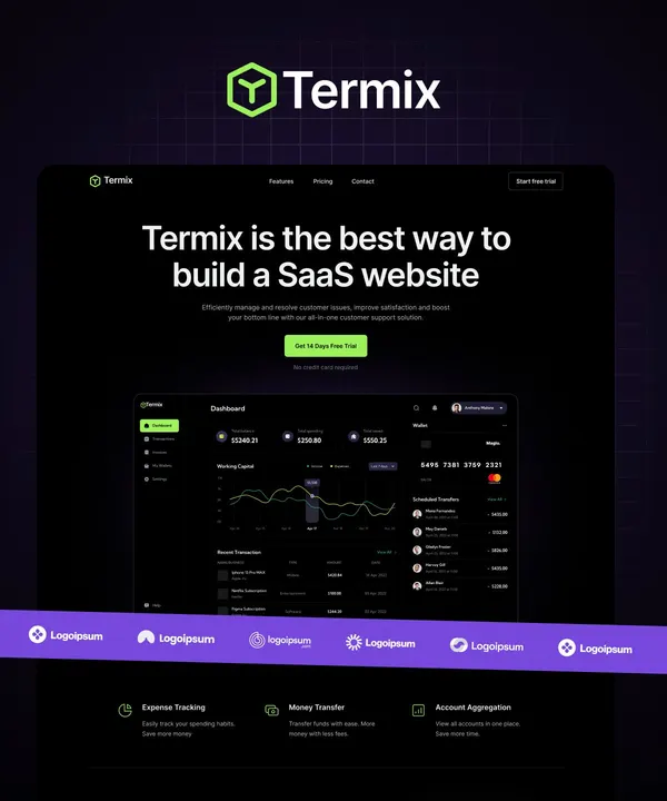 Screenshot 1 of Termix