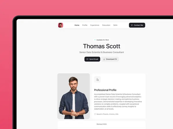Screenshot 1 of ThomasScott