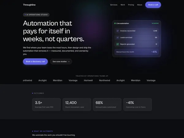 Screenshot 1 of Throughline