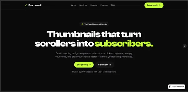 Screenshot 1 of Thumbfolio