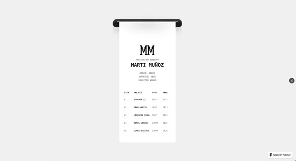 Screenshot 1 of Ticket Porfolio