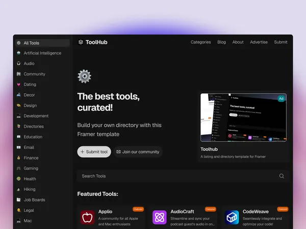 Screenshot 1 of Toolhub