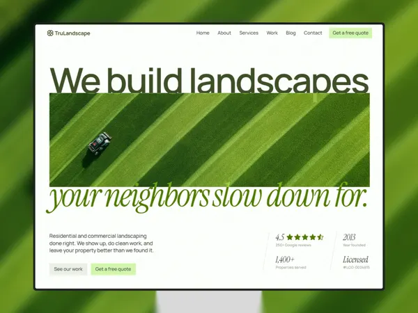 Screenshot 1 of TruLandscape