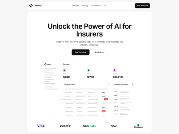 Screenshot 1 of Insurify